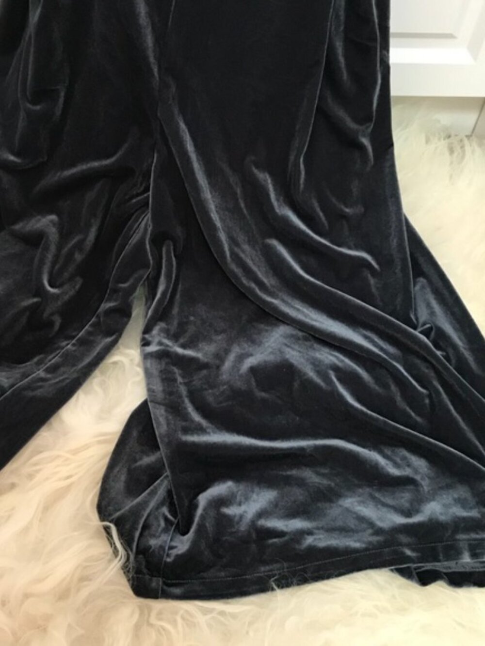 Chelsea28 Velvet Culotte Jumpsuit 0386 - Picture 8 of 8